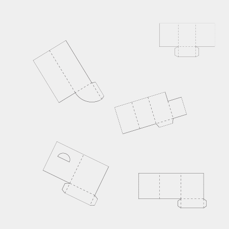 Commercial fold samples