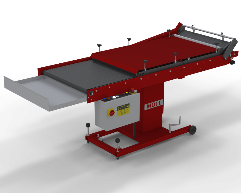Pressing stacker